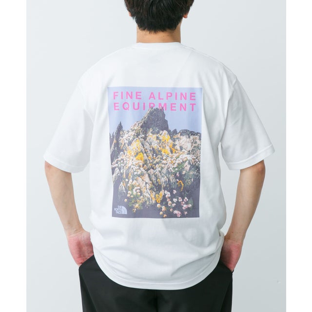 THE NORTH FACE SHORT-SLEEVE MOUNTAIN FLOWER T-SHIRTS （ホワイト）