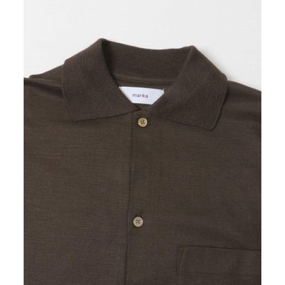 アーバンリサーチ ドアーズ URBAN RESEARCH DOORS marka SHORT-SLEEVE SHIRTS （ブラウン）｜詳細画像