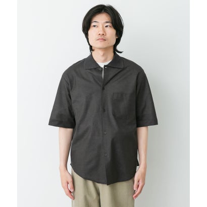 アーバンリサーチ ドアーズ URBAN RESEARCH DOORS marka SHORT-SLEEVE SHIRTS （ブラウン）｜詳細画像