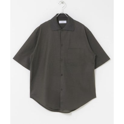 アーバンリサーチ ドアーズ URBAN RESEARCH DOORS marka SHORT-SLEEVE SHIRTS （ブラウン）｜詳細画像