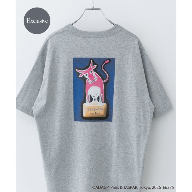 『別注』Savignac×DOORS プリントTシャツ （グレー系その他）