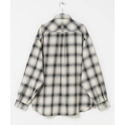 アーバンリサーチ ドアーズ URBAN RESEARCH DOORS T/R Hombre Plaid Shirts （ブラウン）｜詳細画像