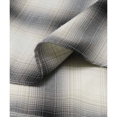 アーバンリサーチ ドアーズ URBAN RESEARCH DOORS T/R Hombre Plaid Shirts （グレー）｜詳細画像