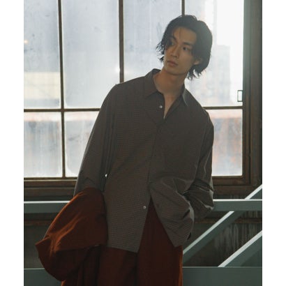 アーバンリサーチ ドアーズ URBAN RESEARCH DOORS OG Cotton Poplin Plaid Shirts （グリーン）｜詳細画像