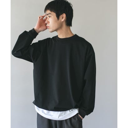 アーバンリサーチ ドアーズ URBAN RESEARCH DOORS URD Drawstring Long-Sleeve T-shirts （ホワイト）｜詳細画像