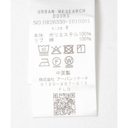 アーバンリサーチ ドアーズ URBAN RESEARCH DOORS URD Drawstring Long-Sleeve T-shirts （ホワイト）｜詳細画像
