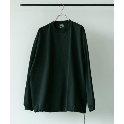 アーバンリサーチ ドアーズ URBAN RESEARCH DOORS URD Drawstring Long-Sleeve T-shirts （ホワイト）｜詳細画像