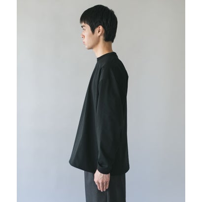 アーバンリサーチ ドアーズ URBAN RESEARCH DOORS URD Drawstring Long-Sleeve T-shirts （ブラック）｜詳細画像