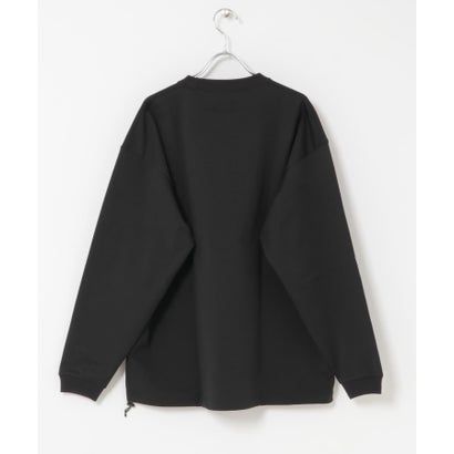 アーバンリサーチ ドアーズ URBAN RESEARCH DOORS URD Drawstring Long-Sleeve T-shirts （ブラック）｜詳細画像