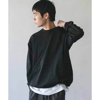 アーバンリサーチ ドアーズ URBAN RESEARCH DOORS URD Drawstring Long-Sleeve T-shirts （ブラウン）｜詳細画像