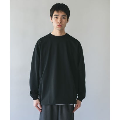 アーバンリサーチ ドアーズ URBAN RESEARCH DOORS URD Drawstring Long-Sleeve T-shirts （ブラウン）｜詳細画像