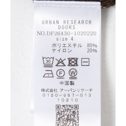 アーバンリサーチ ドアーズ URBAN RESEARCH DOORS FORK&SPOON PROVORONE ニットポロプルオーバー （ブラック）｜詳細画像