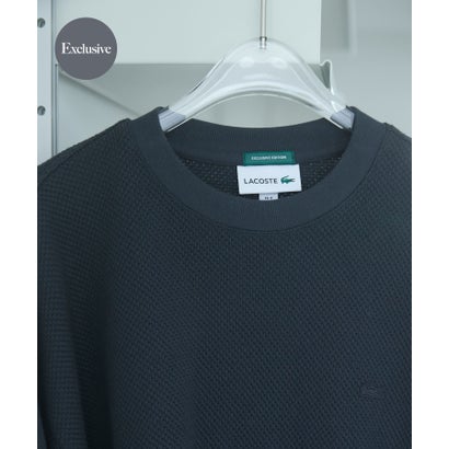 アーバンリサーチ ドアーズ URBAN RESEARCH DOORS 『別注』LACOSTE×DOORS HEAVY PIQUE LONG-SLEEVE （アイボリー）｜詳細画像