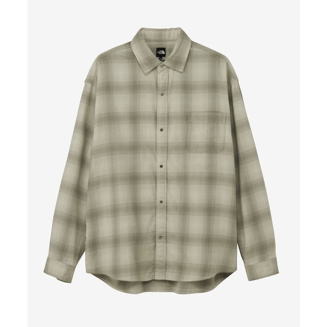 THE NORTH FACE FLANNEL OMBRE CHECK SHIRTS （ホワイト系その他）