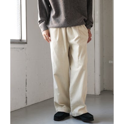 アーバンリサーチ ドアーズ URBAN RESEARCH DOORS FORK&SPOON コーデュロイパンツ （アイボリー）｜詳細画像