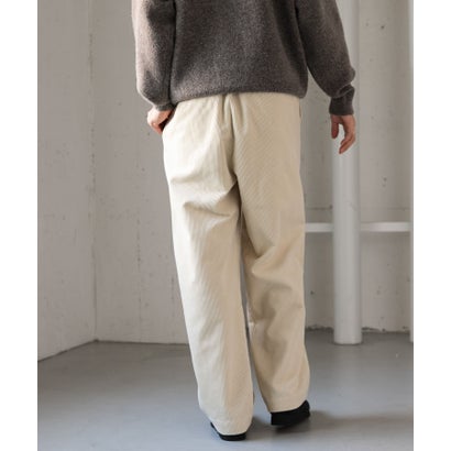 アーバンリサーチ ドアーズ URBAN RESEARCH DOORS FORK&SPOON コーデュロイパンツ （アイボリー）｜詳細画像