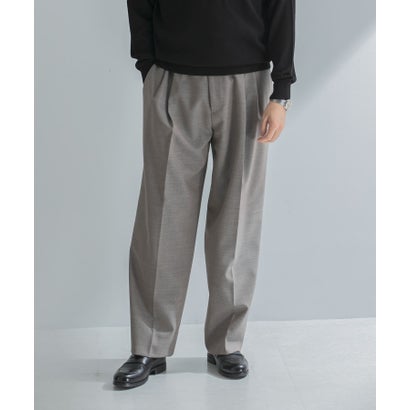 アーバンリサーチ ドアーズ URBAN RESEARCH DOORS LIFE STYLE TAILOR REDA アウトタックパンツ （チャコールグレー）｜詳細画像