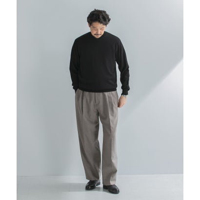 アーバンリサーチ ドアーズ URBAN RESEARCH DOORS LIFE STYLE TAILOR REDA アウトタックパンツ （チャコールグレー）｜詳細画像