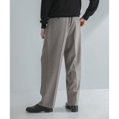 アーバンリサーチ ドアーズ URBAN RESEARCH DOORS LIFE STYLE TAILOR REDA アウトタックパンツ （ベージュ）｜詳細画像