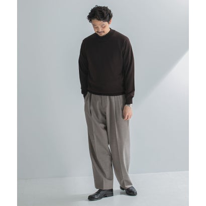 アーバンリサーチ ドアーズ URBAN RESEARCH DOORS LIFE STYLE TAILOR REDA アウトタックパンツ （ベージュ）｜詳細画像