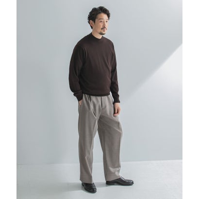 アーバンリサーチ ドアーズ URBAN RESEARCH DOORS LIFE STYLE TAILOR REDA アウトタックパンツ （ベージュ）｜詳細画像