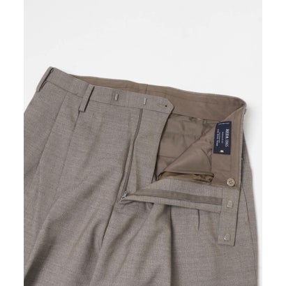 アーバンリサーチ ドアーズ URBAN RESEARCH DOORS LIFE STYLE TAILOR REDA アウトタックパンツ （ベージュ）｜詳細画像