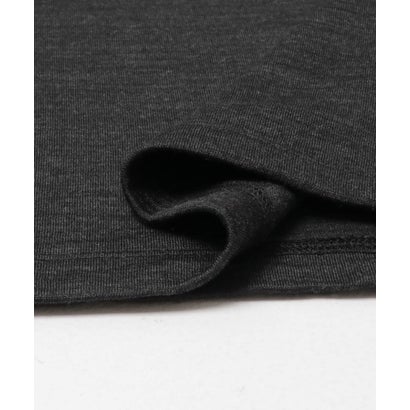 アーバンリサーチ ドアーズ URBAN RESEARCH DOORS Washable Wool Crew-Neck Long-Sleeve T-shirts （チャコールグレー）｜詳細画像