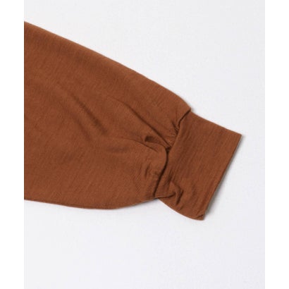 アーバンリサーチ ドアーズ URBAN RESEARCH DOORS Washable Wool Crew-Neck Long-Sleeve T-shirts （チャコールグレー）｜詳細画像