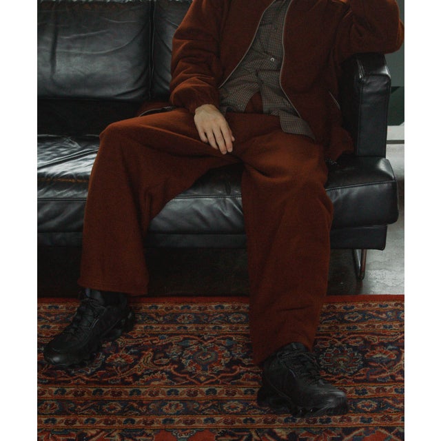 Wool Fleece Curve Pants （オレンジ）