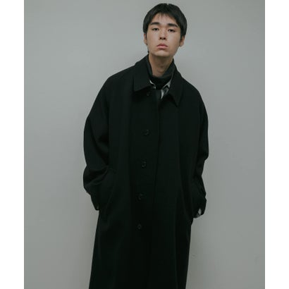 アーバンリサーチ ドアーズ URBAN RESEARCH DOORS Oilcut Melton Over Coat （ブラウン）｜詳細画像