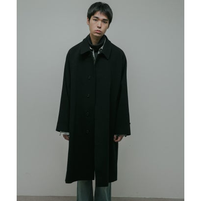アーバンリサーチ ドアーズ URBAN RESEARCH DOORS Oilcut Melton Over Coat （ブラウン）｜詳細画像