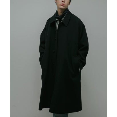 アーバンリサーチ ドアーズ URBAN RESEARCH DOORS Oilcut Melton Over Coat （ブラウン）｜詳細画像
