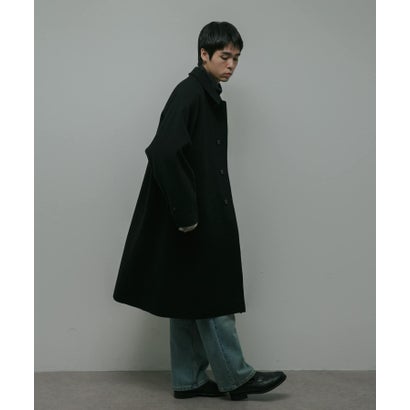 アーバンリサーチ ドアーズ URBAN RESEARCH DOORS Oilcut Melton Over Coat （ブラウン）｜詳細画像