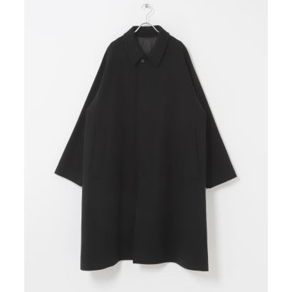アーバンリサーチ ドアーズ URBAN RESEARCH DOORS Oilcut Melton Over Coat （ブラウン）｜詳細画像