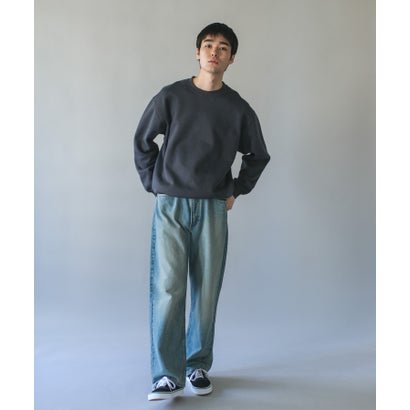 アーバンリサーチ ドアーズ URBAN RESEARCH DOORS 度詰 カノコ ダブルフェイスプルオーバー （オレンジ）｜詳細画像