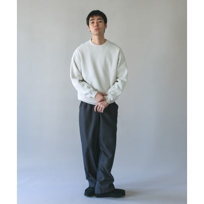 アーバンリサーチ ドアーズ URBAN RESEARCH DOORS 度詰 カノコ ダブルフェイスプルオーバー （チャコールグレー）｜詳細画像