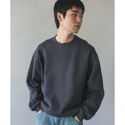 アーバンリサーチ ドアーズ URBAN RESEARCH DOORS 度詰 カノコ ダブルフェイスプルオーバー （オフホワイト）｜詳細画像