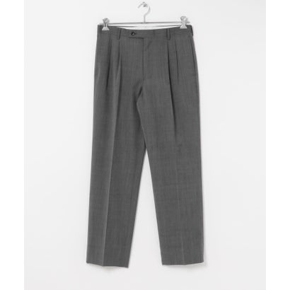 アーバンリサーチ ドアーズ URBAN RESEARCH DOORS LIFE STYLE TAILOR TWクリアツイル2タックパンツ （グレー）｜詳細画像