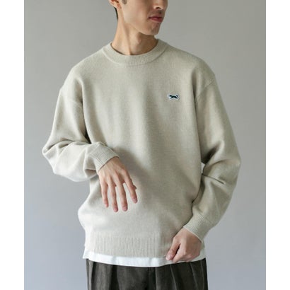 アーバンリサーチ ドアーズ URBAN RESEARCH DOORS 『別注』PENNEYS×DOORS THE FOX クルーネック スフレニット （グリーン）｜詳細画像