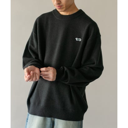 アーバンリサーチ ドアーズ URBAN RESEARCH DOORS 『別注』PENNEYS×DOORS THE FOX クルーネック スフレニット （グリーン）｜詳細画像