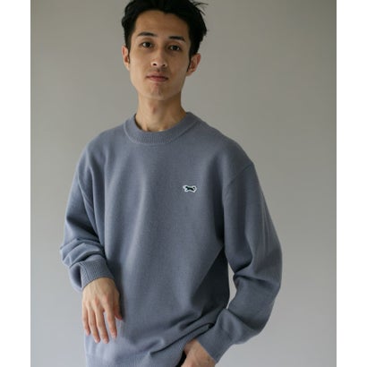 アーバンリサーチ ドアーズ URBAN RESEARCH DOORS 『別注』PENNEYS×DOORS THE FOX クルーネック スフレニット （チャコールグレー）｜詳細画像