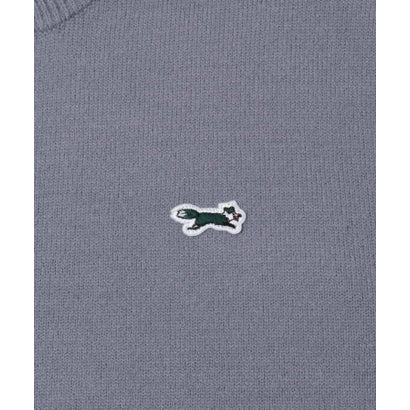 アーバンリサーチ ドアーズ URBAN RESEARCH DOORS 『別注』PENNEYS×DOORS THE FOX クルーネック スフレニット （チャコールグレー）｜詳細画像