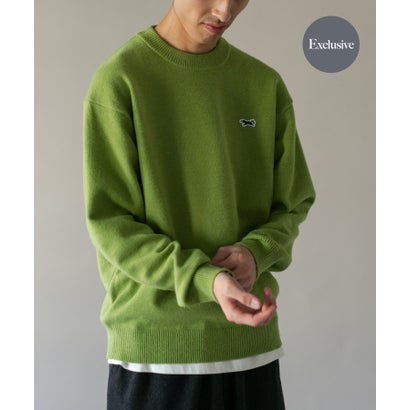 アーバンリサーチ ドアーズ URBAN RESEARCH DOORS 『別注』PENNEYS×DOORS THE FOX クルーネック スフレニット （チャコールグレー）｜詳細画像