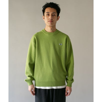 アーバンリサーチ ドアーズ URBAN RESEARCH DOORS 『別注』PENNEYS×DOORS THE FOX クルーネック スフレニット （ブルー）｜詳細画像