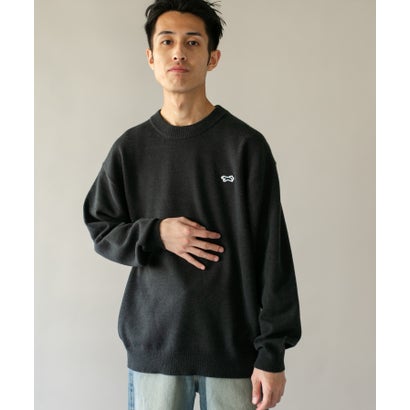 アーバンリサーチ ドアーズ URBAN RESEARCH DOORS 『別注』PENNEYS×DOORS THE FOX クルーネック スフレニット （ブルー）｜詳細画像