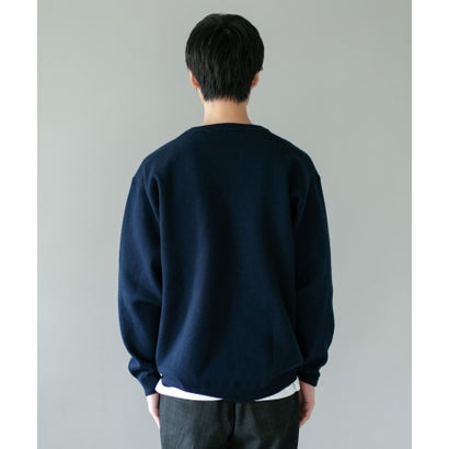アーバンリサーチ ドアーズ URBAN RESEARCH DOORS Vネック インレー スウェットライクロングスリーブニット （グレー）｜詳細画像