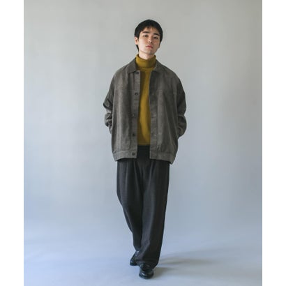アーバンリサーチ ドアーズ URBAN RESEARCH DOORS タートルネック カシミヤブレンドロングスリーブニット （ブラック）｜詳細画像
