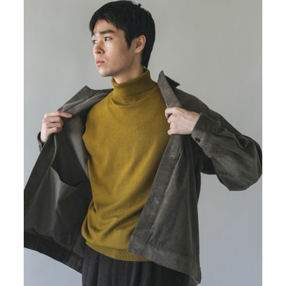 アーバンリサーチ ドアーズ URBAN RESEARCH DOORS タートルネック カシミヤブレンドロングスリーブニット （ブラウン）｜詳細画像