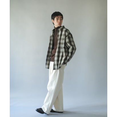 アーバンリサーチ ドアーズ URBAN RESEARCH DOORS タートルネック カシミヤブレンドロングスリーブニット （ブラウン）｜詳細画像