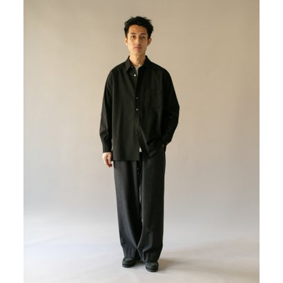 アーバンリサーチ ドアーズ URBAN RESEARCH DOORS TW レギュラーカラーロングスリーブシャツ （ベージュ）｜詳細画像